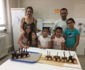 Famille - Création d'un gâteau train