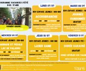 ETE 2024 semaine du 7 au 11 juillet