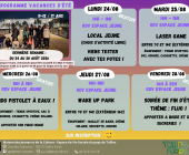 Programme jeunesse Août 2026